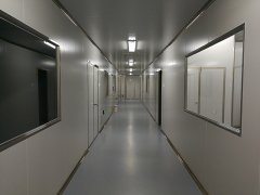 GMP净化车间走廊